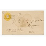 Prussia, whole postage stamp sent from Nicolaiken (Nicolaiken) (405)