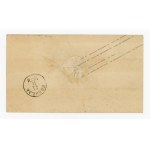 Prussia, full-page postage stamp sent from Ostrow Wlkp. (Ostrowo) to Wroclaw (406)