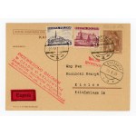 Card from the National Balloon Competition for the A. Wańkowicz Passing Cup in Mościce, 1939 (427)