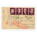 Postcard of Tczew from the National Balloon Competition for the A. Wańkowicz Passing Cup in Mościce, 1939 (446)