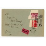 IV Car chase by balloon, express letter sent 24.V.36 by balloon between Mościce and Borzęcin 1936 (449)