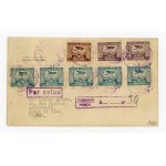 Air Letter Warsaw - Argenteuil, France (454)