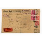 Letter of value from Milicz near Wroclaw to Herby Sl., 1928 (457)