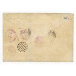Air registered letter from Gdansk to Philadelphia, USA, 1928 (470)