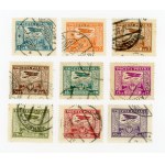 Airmail issue 1925, series cashiered. Warranty (829)