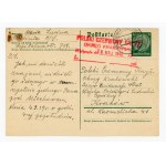 Card to the Polish Red Cross w/s help in finding the missing, Trzebinia, 1940 (1010)