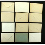 Solidarity, envelope set 1981-1990. total of 12 pcs. (702)