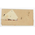 Letter from Lviv to Tarnów, 1834 Count Siemiński and Stadnicki (885)