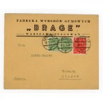 Corporate envelope, Brage Warsaw 1934 (889)