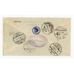 Airmail letter from Buenos Aires via Warsaw to Vienna, 1936 (922)
