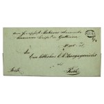 Letter from Sucha to the Military Court in Pest, 1852 (871)