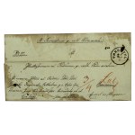 Church letter from Przemyśl to Dukla, ca. 1860 (873)