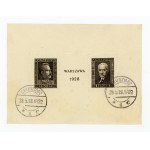 Philatelic exhibition in Warsaw, 1928. block cashiered (1126)