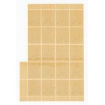 Warsaw city post office 1916 reprint edition. Part sheet. Uncancelled (1129)
