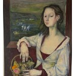Giuseppe Ciavolino, Woman at the window - Giuseppe Ciavolino