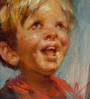 L. Anelli, Portrait of a Child - L. Anelli