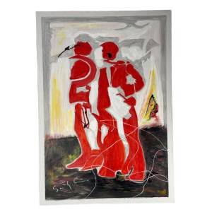 SCUOLA ITALIANA, Two figures