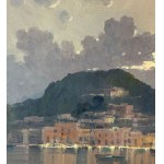 FORTUNATO FONTANA, Seascape with Boats - FORTUNATO FONTANA