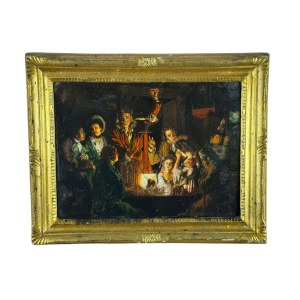 SCUOLA EUROPEA, Interior Scene with Figures