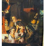 SCUOLA EUROPEA, Interior Scene with Figures