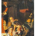 SCUOLA EUROPEA, Interior Scene with Figures