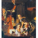 SCUOLA EUROPEA, Interior Scene with Figures