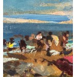 R.CARIGNANI, Neapolitan seascape - R. CARIGNANI
