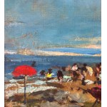 R.CARIGNANI, Neapolitan seascape - R. CARIGNANI