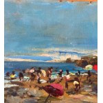 R.CARIGNANI, Neapolitan seascape - R. CARIGNANI