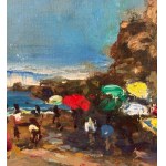 R.CARIGNANI, Neapolitan seascape - R. CARIGNANI