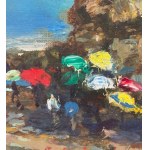 R.CARIGNANI, Neapolitan seascape - R. CARIGNANI