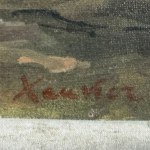 UNIDENTIFIED SIGNATURE, Children playing by the sea