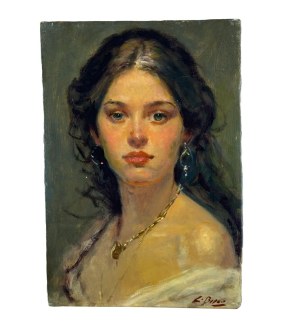 UNIDENTIFIED SIGNATURE, Portrait of a Woman