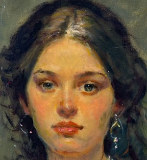 UNIDENTIFIED SIGNATURE, Portrait of a Woman