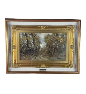 Augusto Radice, Forest landscape - Augusto Radice