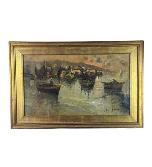 UNIDENTIFIED SIGNATURE, View of the Neapolitan Seaside