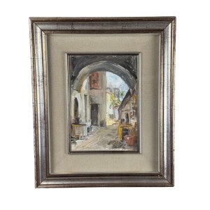 ANTONIO ASTURI, Rustic Scene - ANTONIO ASTURI (1904 - 1986)