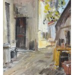 ANTONIO ASTURI, Rustic Scene - ANTONIO ASTURI (1904 - 1986)