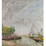 UNIDENTIFIED SIGNATURE, Harbor scene