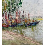 UNIDENTIFIED SIGNATURE, Harbor scene