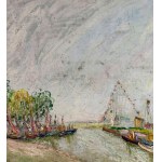 UNIDENTIFIED SIGNATURE, Harbor scene
