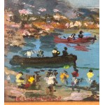R. CARIGNANI, Neapolitan seascape - R. CARIGNANI