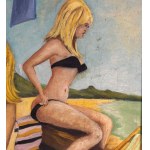 SCUOLA ITALIANA, Two Women by the Sea