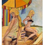 SCUOLA ITALIANA, Two Women by the Sea
