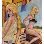 SCUOLA ITALIANA, Two Women by the Sea