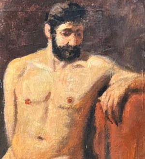 ANONIMO, Male Nude (artistic study)