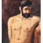 ANONIMO, Male Nude (artistic study)