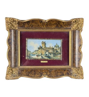 A. Mariani, Landscape with Figures - A. Mariani