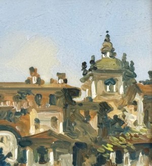 A. Mariani, Landscape with Figures - A. Mariani