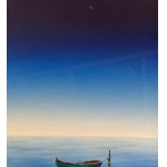 O. Padovani, Seascape with Boat - O. Padovani